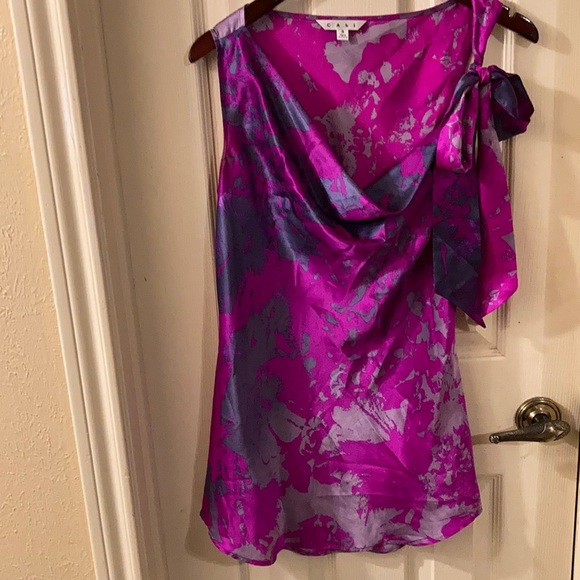 CAbi Tops - CABI SILK BLOUSE SIZE SMALL